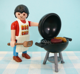 Playmobil Special 4696 BBQ Chef - Man met barbecue - 2005