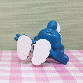 Vintage Smurf gevangene  -  Schleich Peyo Hong Kong 1965