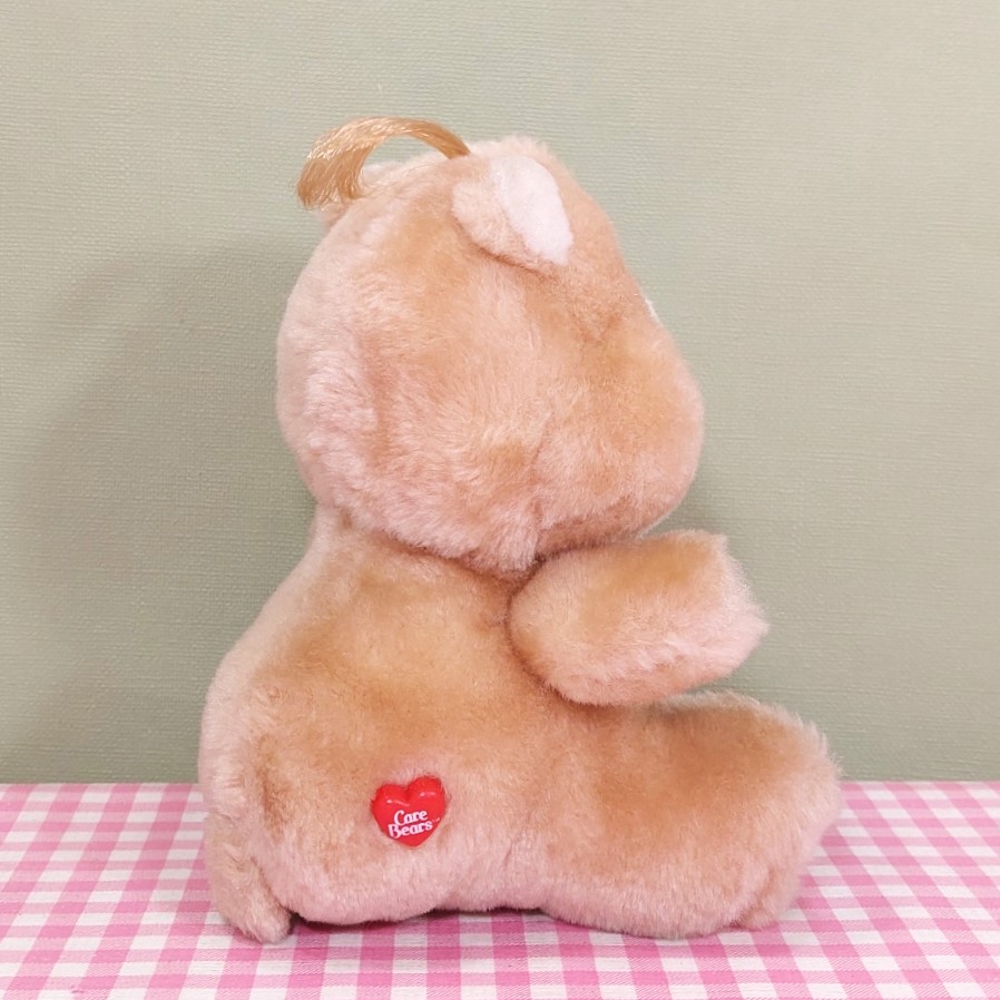 Vintage Care Bears Troetelbeertjes knuffel Tenderheart - Kenner 1983