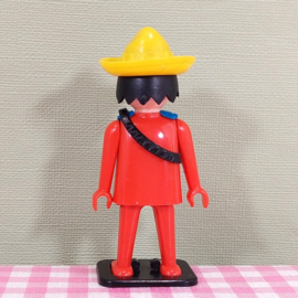 Vintage Playmobil 3344 Mexicaan met kookpot  - Playmobil Western