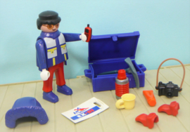 Playmobil 3194 / 3193 figuur Poolexpeditie - Playmobil adventure