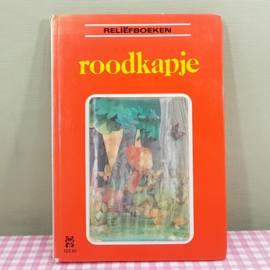 Vintage Roodkapje sprookjes boek - reliëfboeken 1976