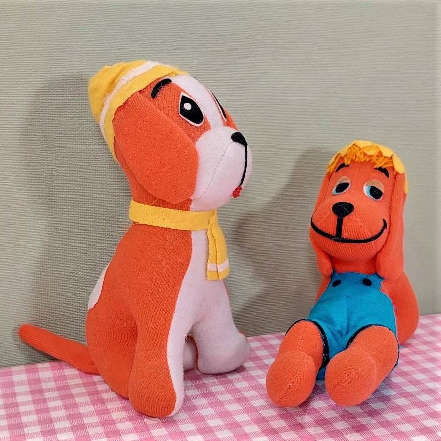 Vintage Dream Pets R. Dakin & Co. hond - knuffels jaren 70