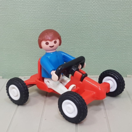 Playmobil 3358 jongen met skelter - jaren 80