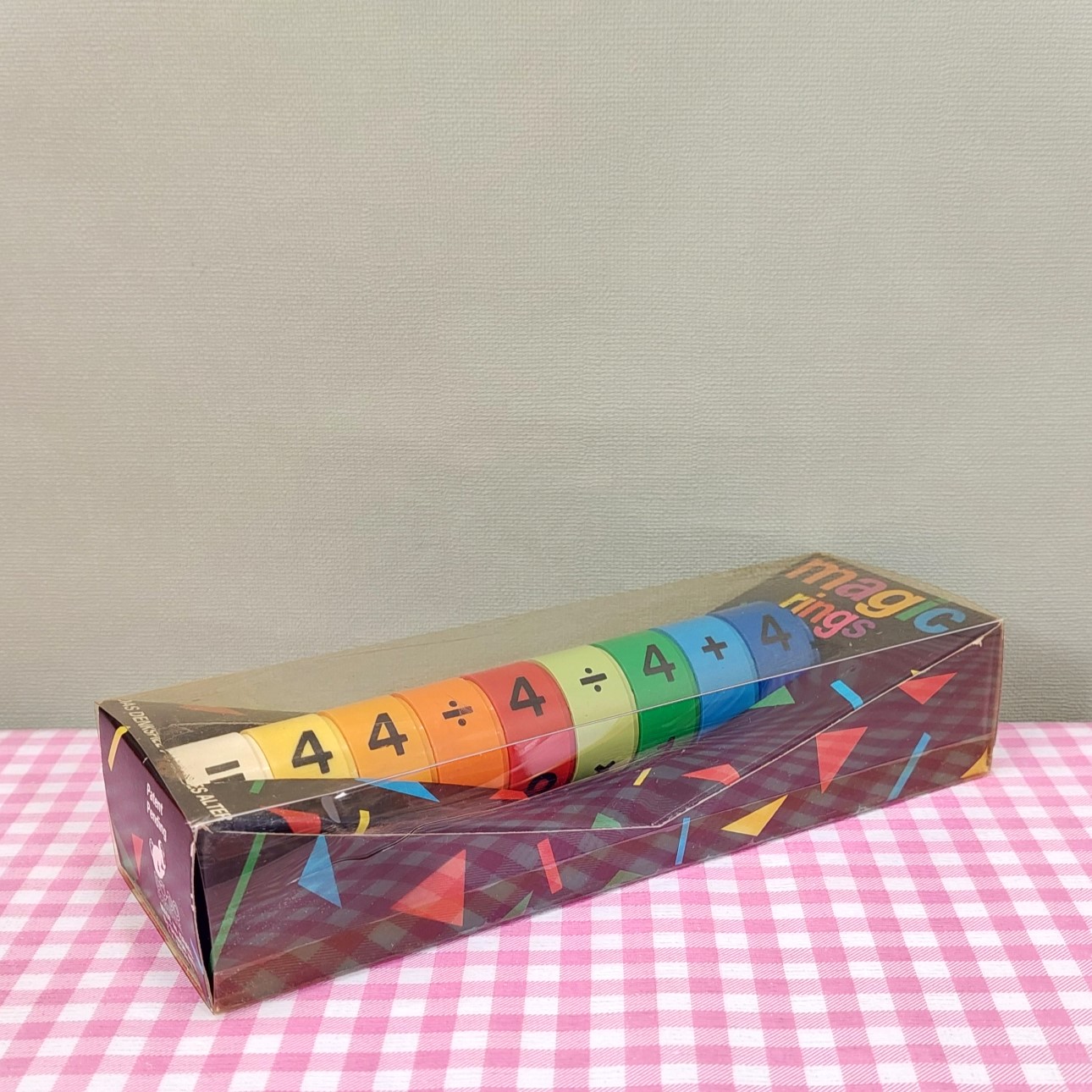 Vintage Lundby Magic Rings spel - jaren 80 - Eighties game