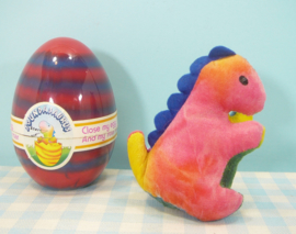 Soundasaurus vintage Dinosaurus knuffel figuur - Chosun  1989