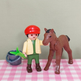 Playmobil Special 4647 jongen met veulen - Playmobil Boerderij