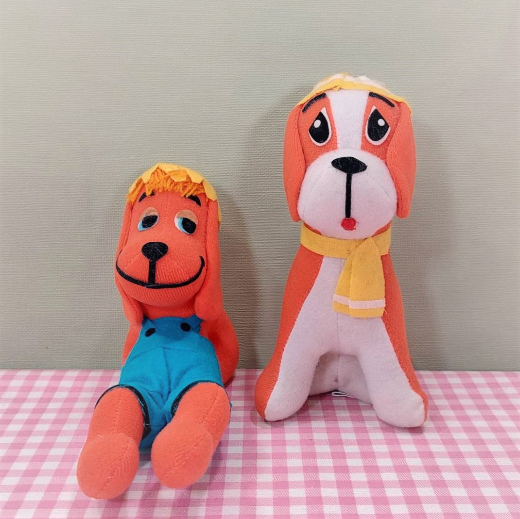 Vintage Dream Pets R. Dakin & Co. hond - knuffels jaren 70