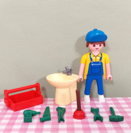 Playmobil Special 4655 Loodgieter met wastafel - City Life
