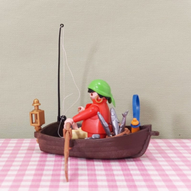 Playmobil 3937 Piraat met roeiboot - Playmobil piraten