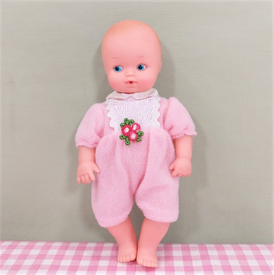 Vintage Sebino Italy popje 19 cm - 1981 - Jaren 80 babypop poppen