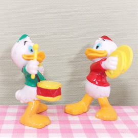 Vintage Bullyland Disney figuren kwik, kwek en kwak - Donald Duck