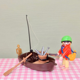 Playmobil 3937 Piraat met roeiboot - Playmobil piraten