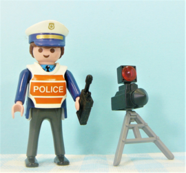 Vintage Playmobil 4900 politieagent -  Playmobil Politie