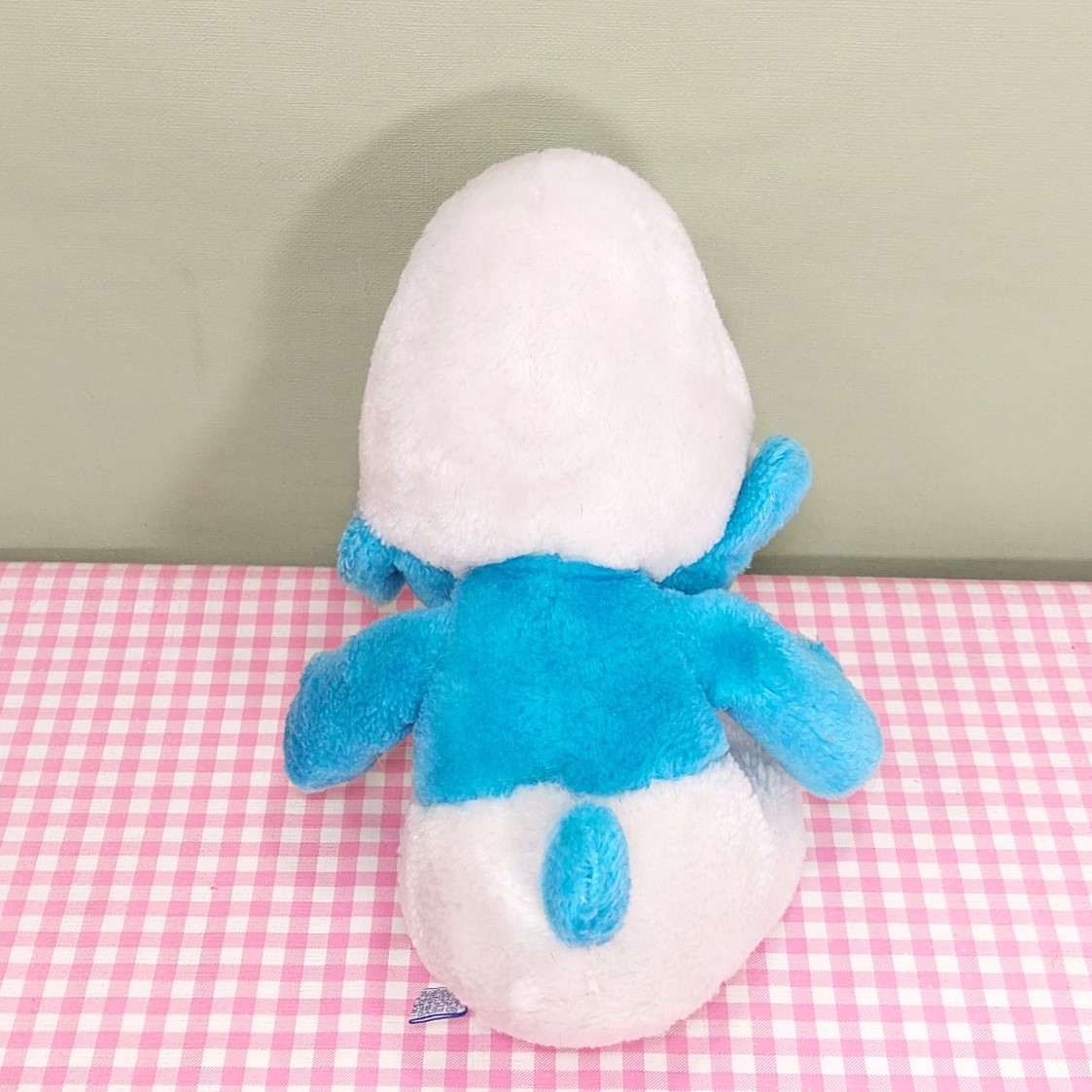 Vintage Smurfen knuffel 28/34 cm - Wallace Berrie Peyo 1979 - Jaren 70