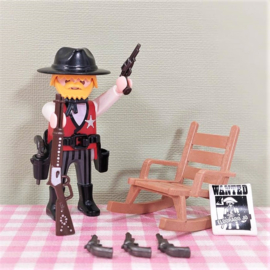 Playmobil 3813 Sheriff  met schommelstoel - Western