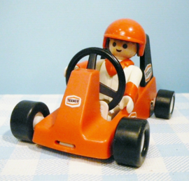 Vintage Playmobil  set 3575 - figuur met racewagen