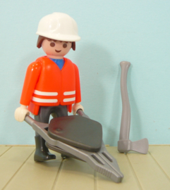 Playmobil brandweerman figuur -  Playmobil Brandweer