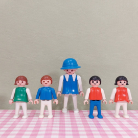 Vintage Playmobil 3552 kinderen met schommel - speeltuin - 1983/84