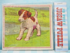 Mini puzzel Hondje - Mini jig saw puzzle