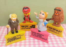 Vintage Schleich Muppet figuren 1980 - Miss Piggy - Sweetums - Stadler