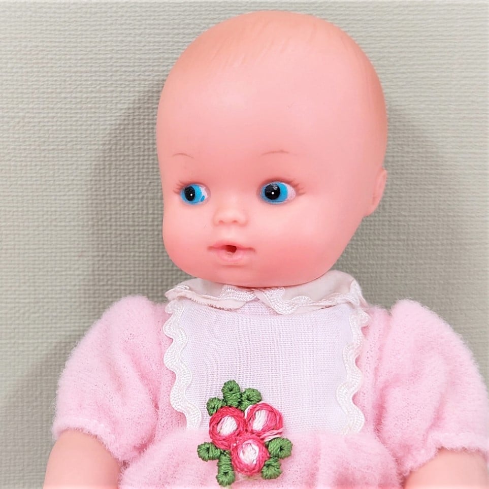 Vintage Sebino Italy popje 19 cm - 1981 - Jaren 80 babypop poppen