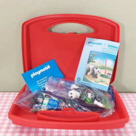 Playmobil 70105 pandaverzorger met panda in meeneemkoffer - Playmobil Dierentuin