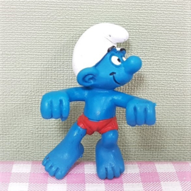 Vintage Smurf windsurfer  -  Peyo W. Germany 1980