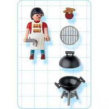 Playmobil Special 4696 BBQ Chef - Man met barbecue - 2005