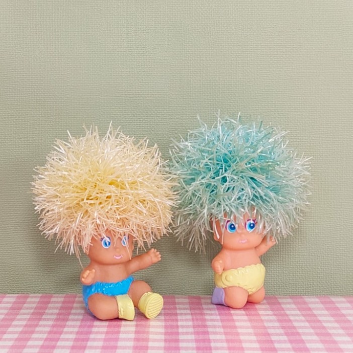 Vintage Oddzon Kooshie Koos popjes figuur figuren - 1998 - Jaren 90