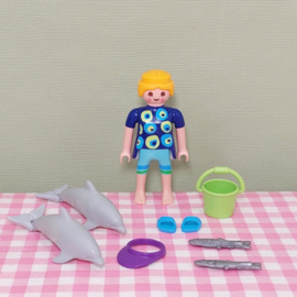 Playmobil 5876 Dolfijnen met trainer - Dierentuin - Dolfinarium