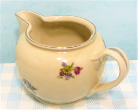 Vintage Bavaria servies -  melkkannetje gebloemd