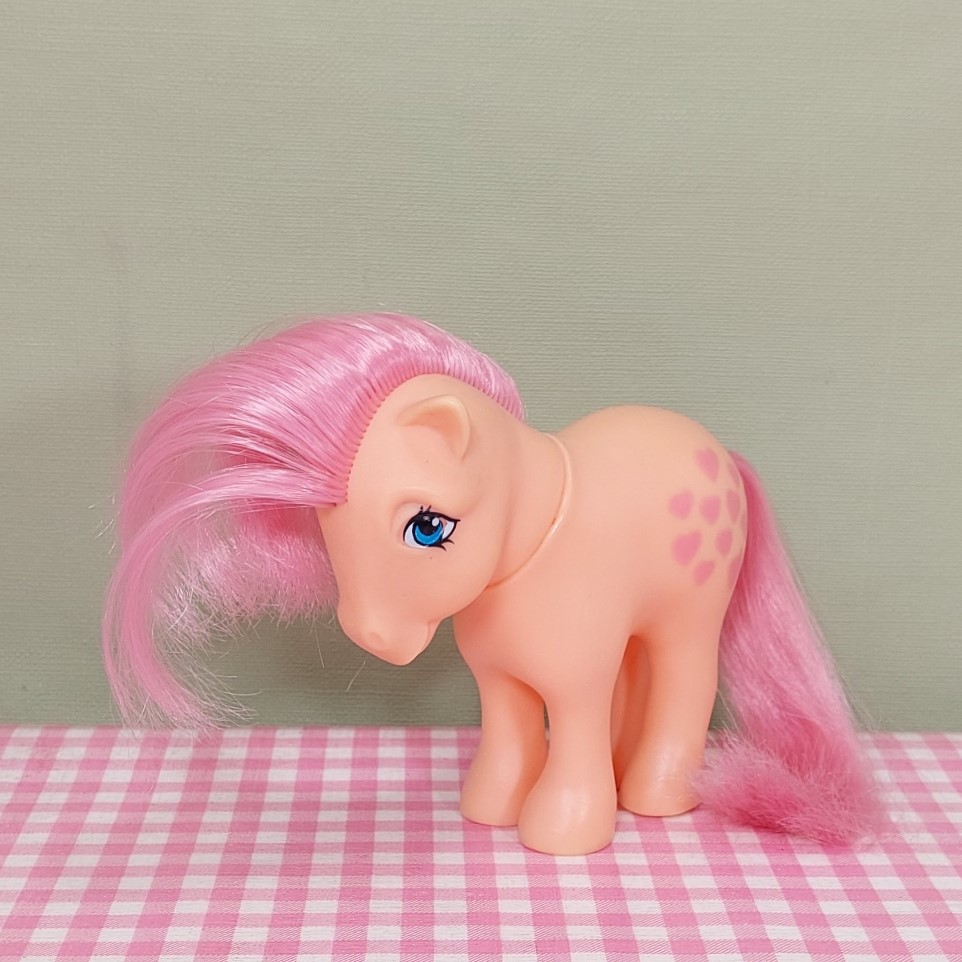 Vintage My Little Pony G1 set 4 stuks  -  Hasbro Italy 1982/83