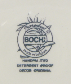 Vintage Boch Boerenbont servies - schotel 17 cm