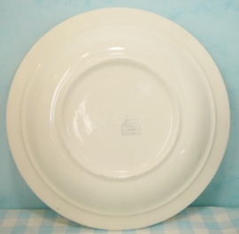 Maastricht P. Regout - diep bord pastel geel 22 cm