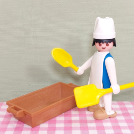 Vintage Playmobil 3371 bakker - bakkerij - 1977/80