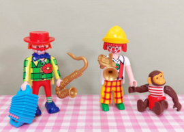 Vintage Playmobil 4231 clowns met aap  - Playmobil circus