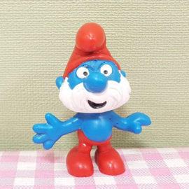 Vintage Smurf Grote Smurf  -  Schleich Peyo Germany 1969