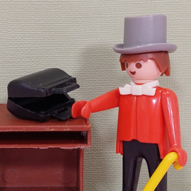 Vintage Playmobil 3346 Western Bank Bankier met bureau - 1976/1978