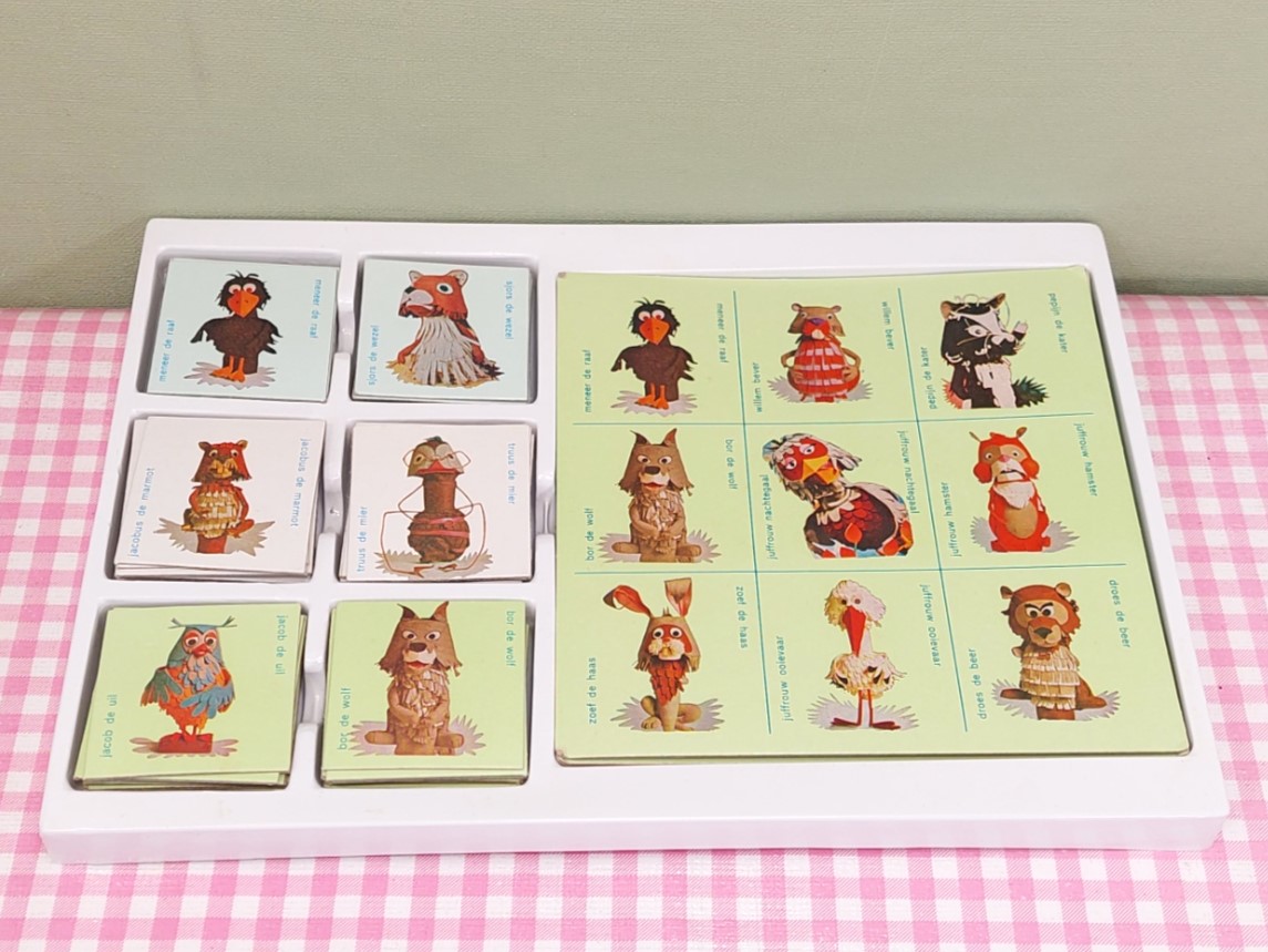Vintage fabeltjeskrant lotto-spel - J. Van Brunschot - Jaren 70