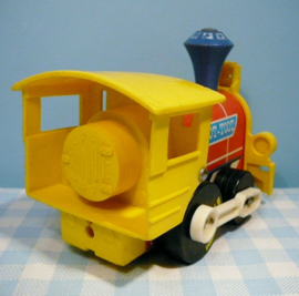 Vintage Fisher Price no. 643 Toot Toot Engine -  1964