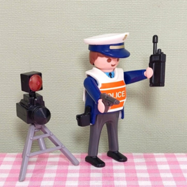 Vintage Playmobil Special 4900 verkeersagent - politieagent - Politie