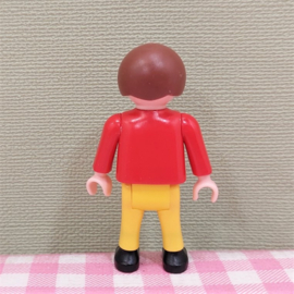 Playmobil Special 4538 jongen met dinosaurus shirt op blauwe step - City Life