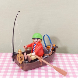 Playmobil 3937 Piraat met roeiboot - Playmobil piraten