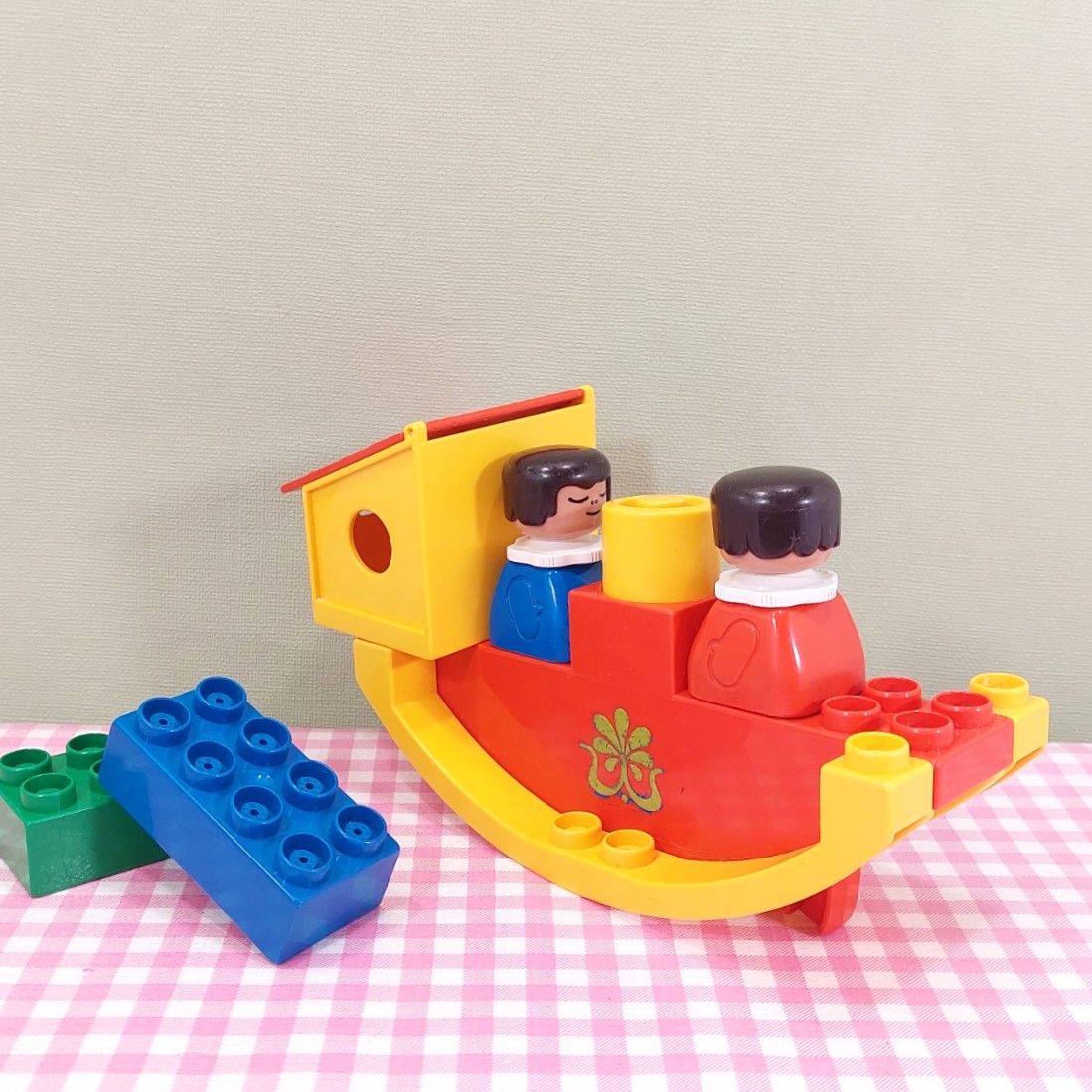 Vintage Tente Elephant Exin Spain - fake Lego Duplo - Jaren 80