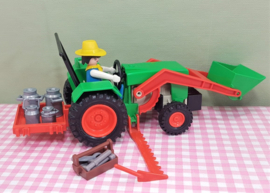 Vintage Playmobil 3500 boer met tractor - Playmobil boerderij