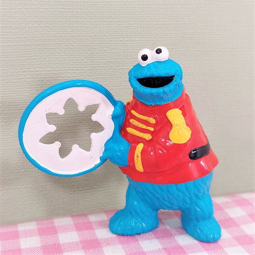 Vintage Koekiemonster Sesamstraat Circus figuur - Tyco 1993
