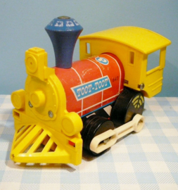 Vintage Fisher Price no. 643 Toot Toot Engine -  1964