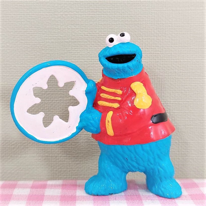 Vintage Koekiemonster Sesamstraat Circus figuur - Tyco 1993