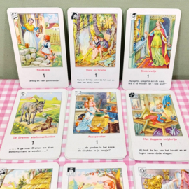 Vintage Jumbo Sprookjeskwartet - kwartet - kwartetspel sprookjes